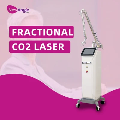 Laser CO2 fractionné pour le durcissement de la peau et le rajeunissement partiel de la peau Machine laser CO2 fractionnaire