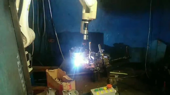 Automate à grande vitesse Bras robotique à souder Bras oscillant programmable Soudeur rapide Manipulateur flexible 6 DOF Bras robot industriel automatique à 6 axes pour le soudage