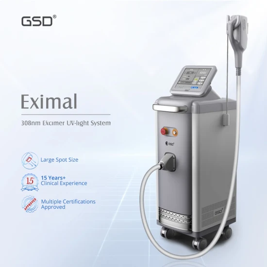 Gsd Lampes UVB Photothérapie Traitement Excimer Laser 308nm Psoriasis Vitiligo Light Device